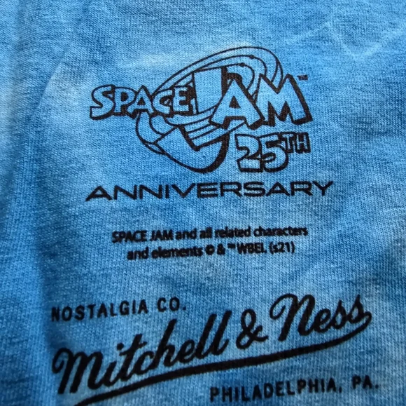 Mitchell and Ness Space Jam "Got That Jelly" 25th Annv. T Shirt Medium NWT - Picture 6 of 7